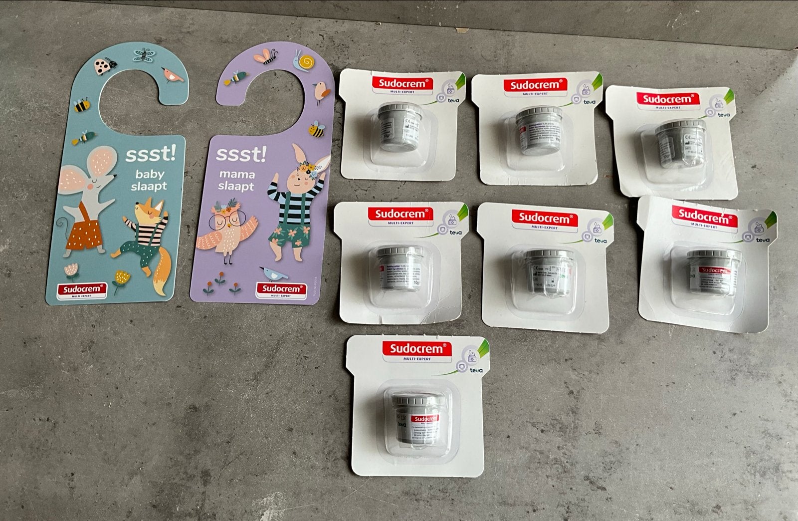 Mini Sudocrem - 7 potjes van 10g, Verzenden, Nieuw, Overige typen, Overige merken