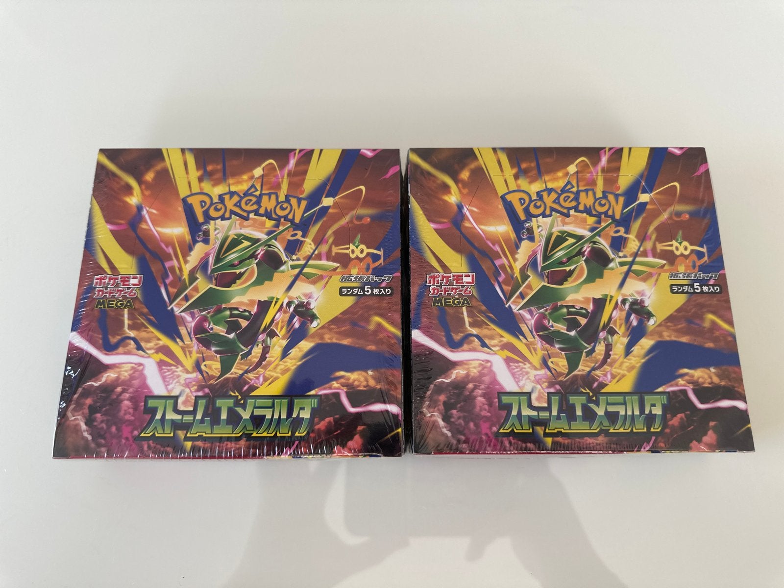 2x Pokémon Storm Emerald Boosterbox 2x30boosterpacks, Ophalen of Verzenden, Nieuw, Boosterbox