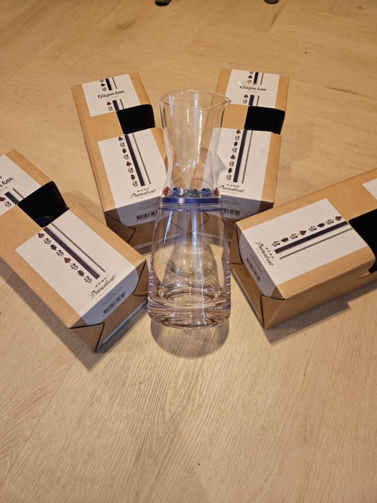 Glazen kan boerenbont NIEUW!, Huis en Inrichting, Keuken | Servies, Glas of Glazen, Nieuw, Ophalen of Verzenden, Glas