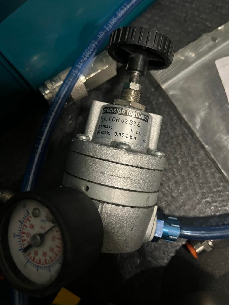 Professionele Drukmeet- en Regelset (0-160 mbar), Ophalen of Verzenden, Gebruikt, Druk