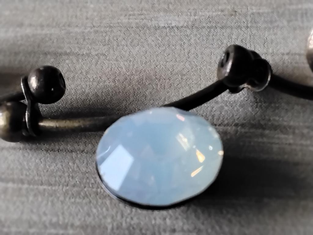 Bronzen ketting 10 gram, Sieraden, Tassen en Uiterlijk, Kettingen, Ophalen of Verzenden, Blauw, Overige materialen