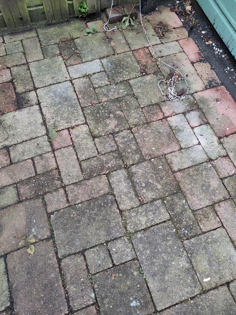Terrastegels ongeveer 16m2, Tuin en Terras, Ophalen, Gebruikt, Beton, Terrastegels