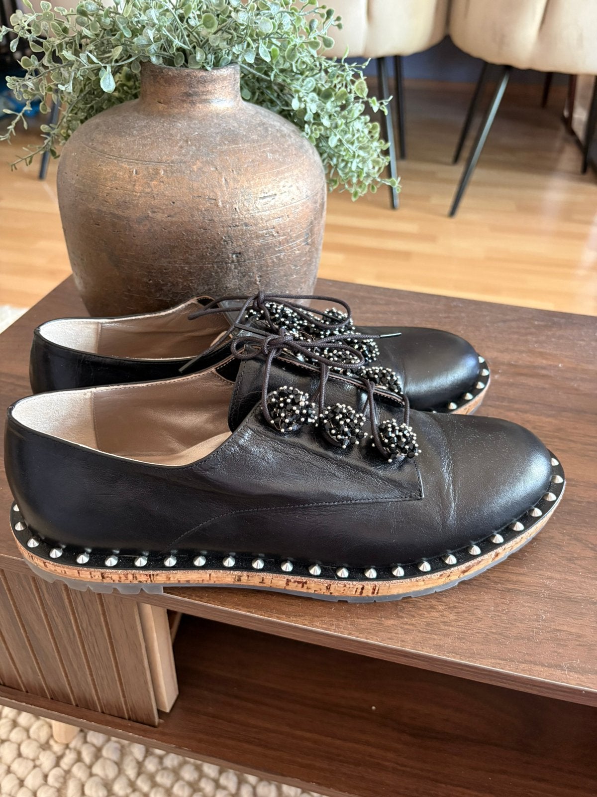 AGL super mooie zwarte kalfsleren dames schoenen mt 41 NIEUW, Kleding | Dames, Schoenen, Ophalen of Verzenden, Nieuw, Zwart