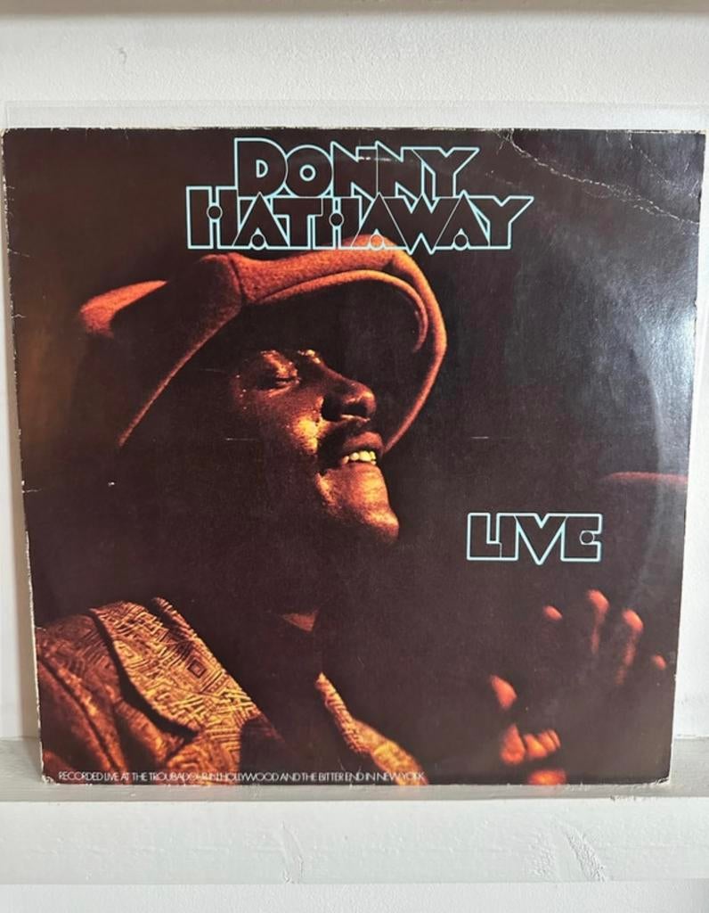Donny Hathaway - Live LP (Zeldzaam), Ophalen of Verzenden, Gebruikt, 12 inch
