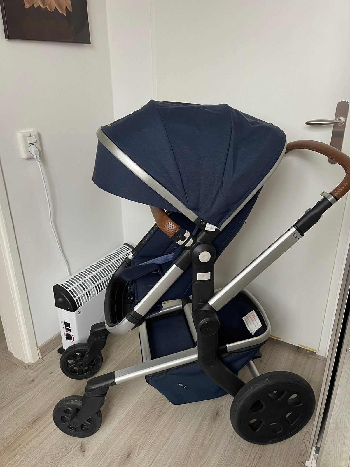Joolz day 3 Earth kinderwagen (kleur Parrot Blue), Zo goed als nieuw, Combiwagen, Met reiswieg, Ophalen