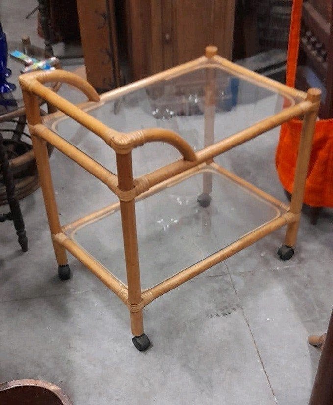 Bamboe trolley, Ophalen, Huis en Inrichting
