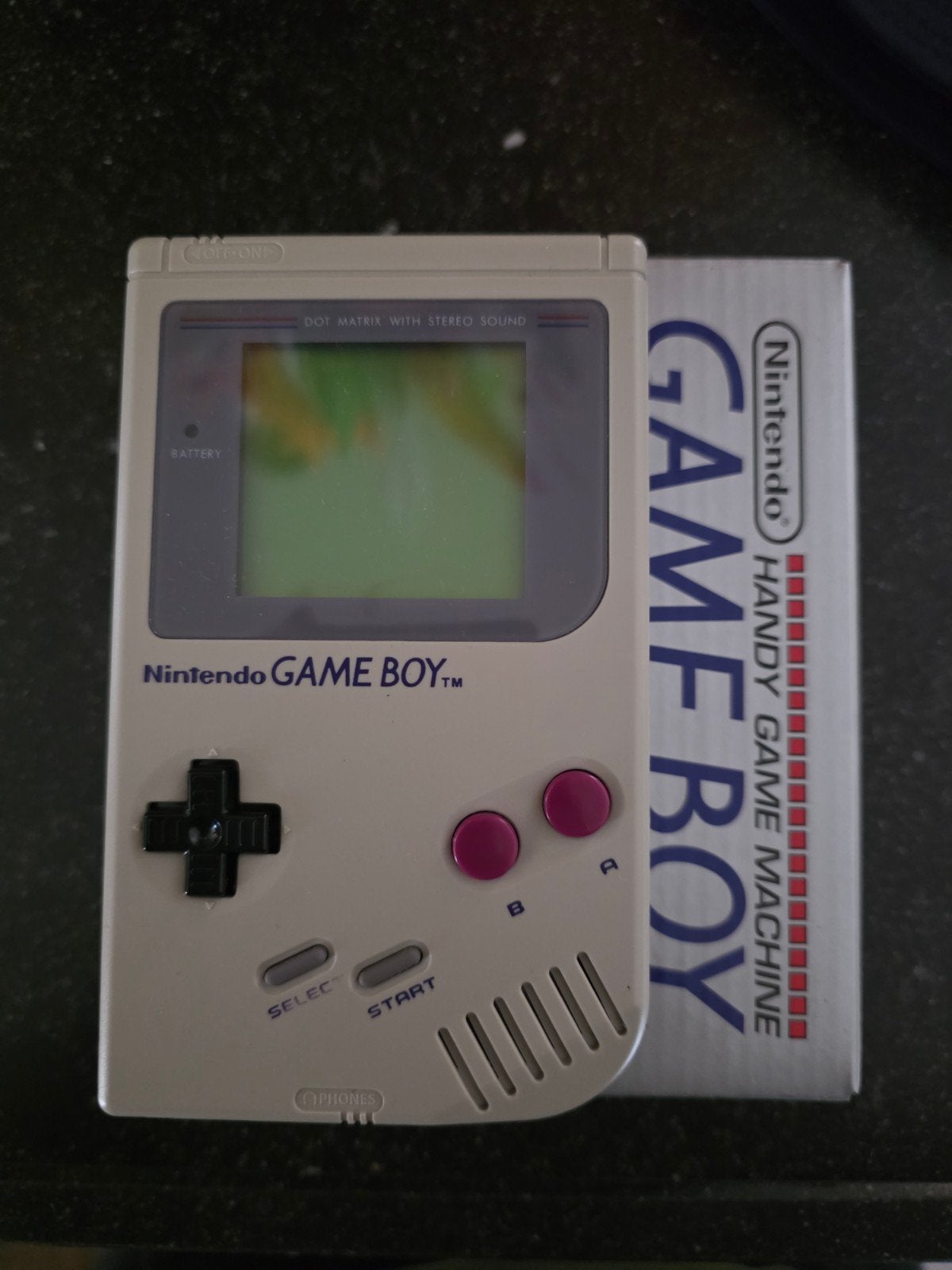 Nintendo Game Boy Classic in nieuwstaat met originele doos, Spelcomputers en Games, Spelcomputers | Nintendo Game Boy, Ophalen