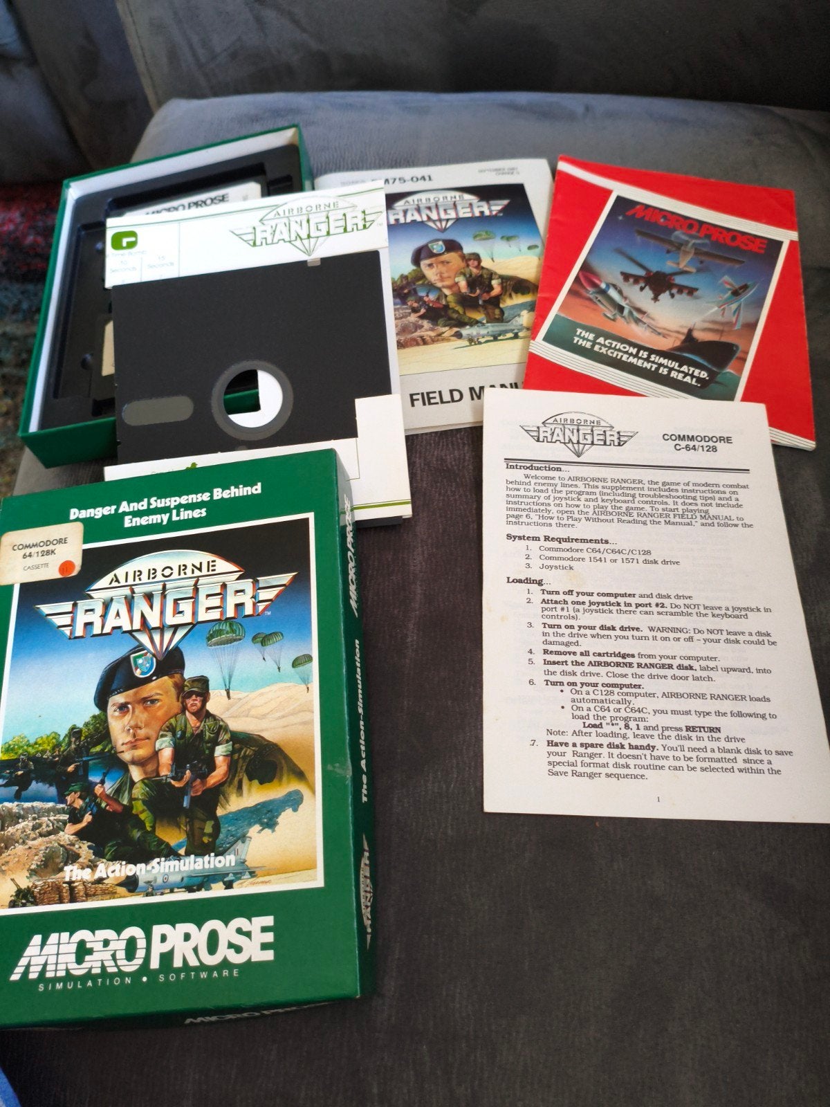 Airborne Ranger voor Commodore 64/128., Ophalen of Verzenden