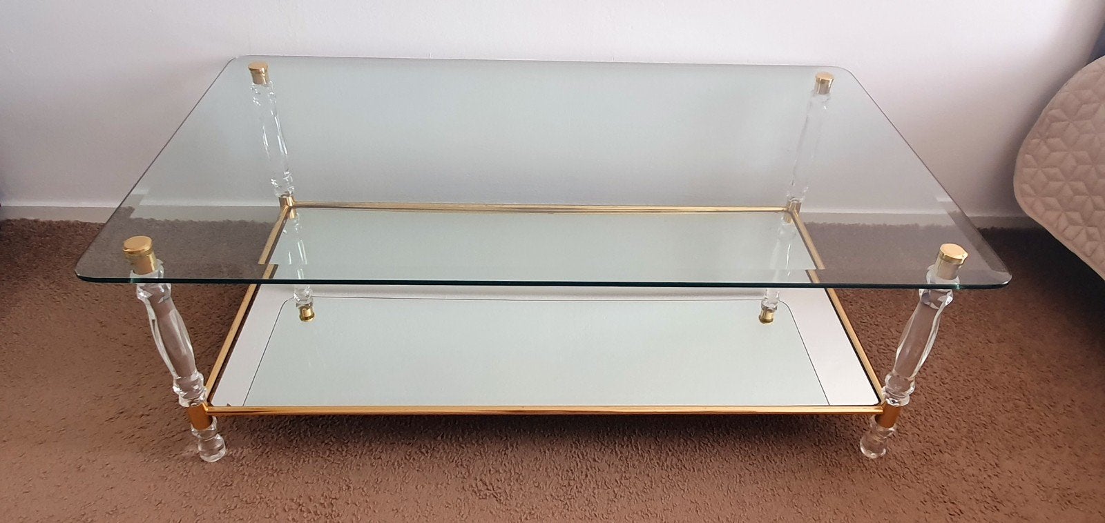 salontafel 120x40x70, 100 tot 150 cm, Zo goed als nieuw, Rechthoekig, 50 tot 100 cm