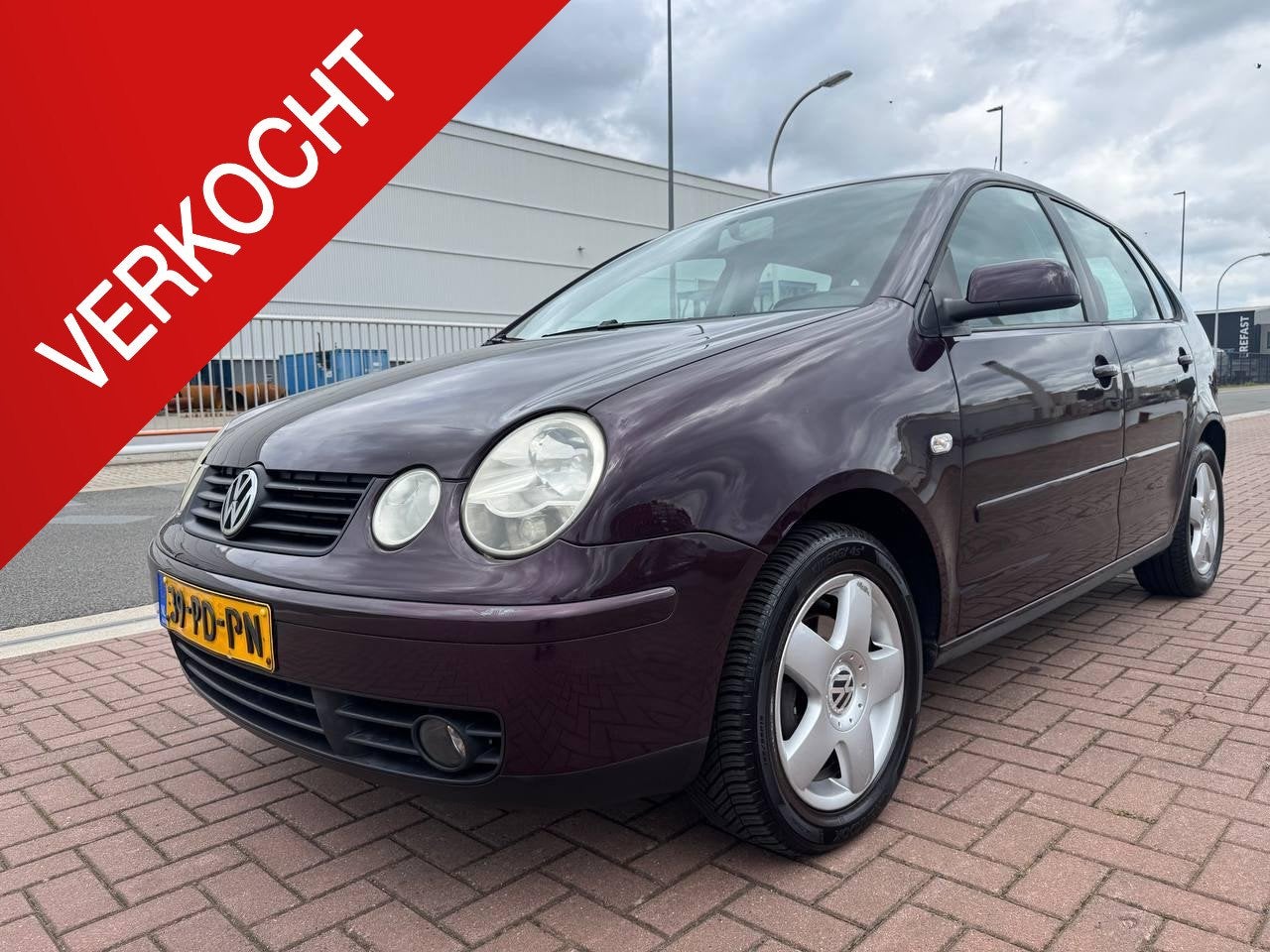 Volkswagen Polo 1.4-16V, Stof, Zwart, 4 cilinders, Origineel Nederlands