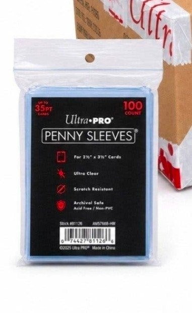 Ultra PRO Penny Sleeves 10X, Ultrapro, Info@ultrapro.com, Nieuw, Ophalen of Verzenden