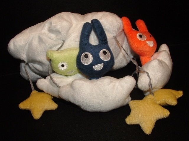 MOOIE GROTE WITTE WOLK MET DRIE KLEINE WITTE WOLKJES, Ophalen of Verzenden, Nieuw, Overige typen