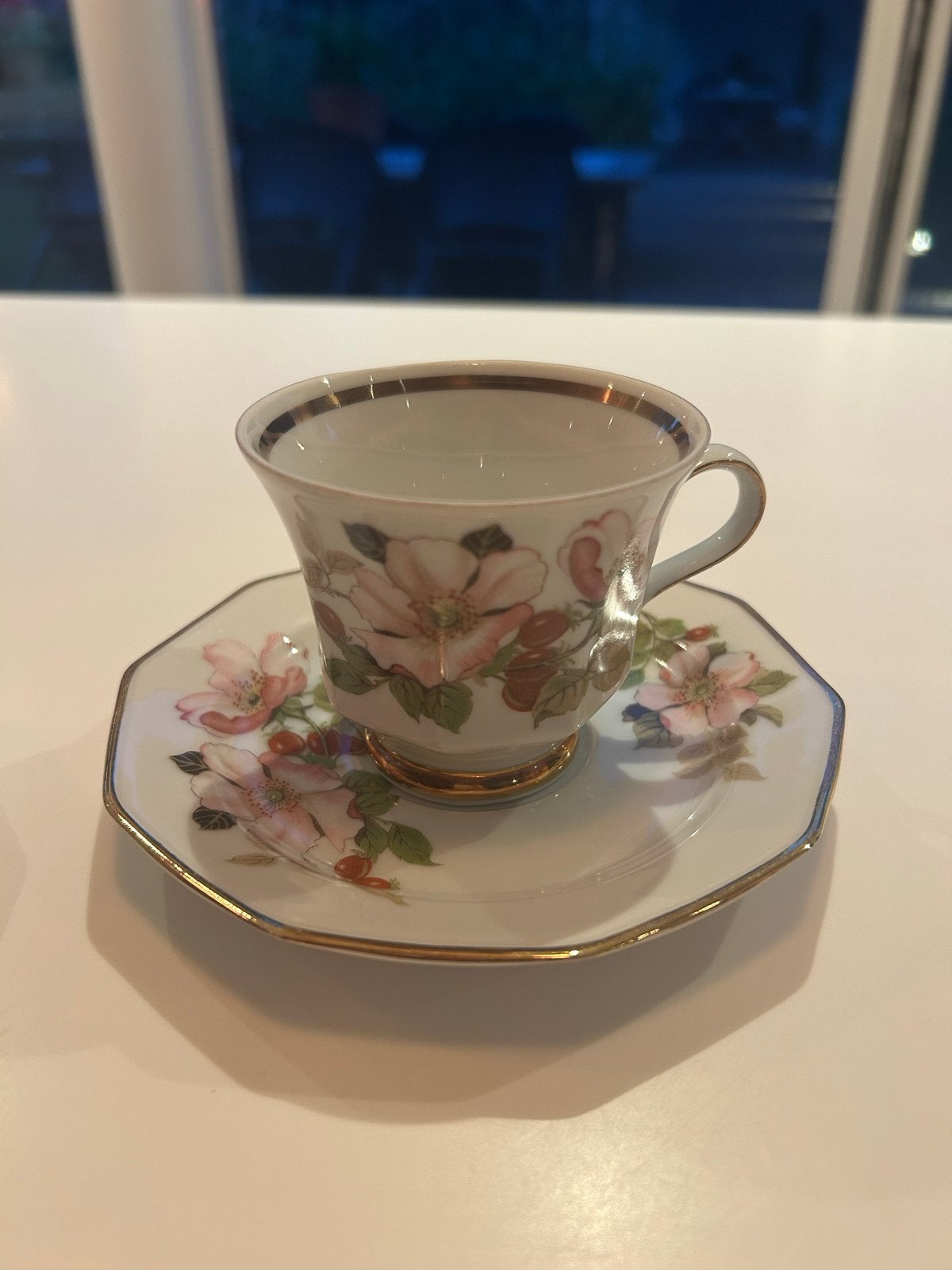 Set van 2 Vintage Winterling Marktleuthen Espresso Kopjes, Antiek en Kunst, Antiek | Porselein, Ophalen
