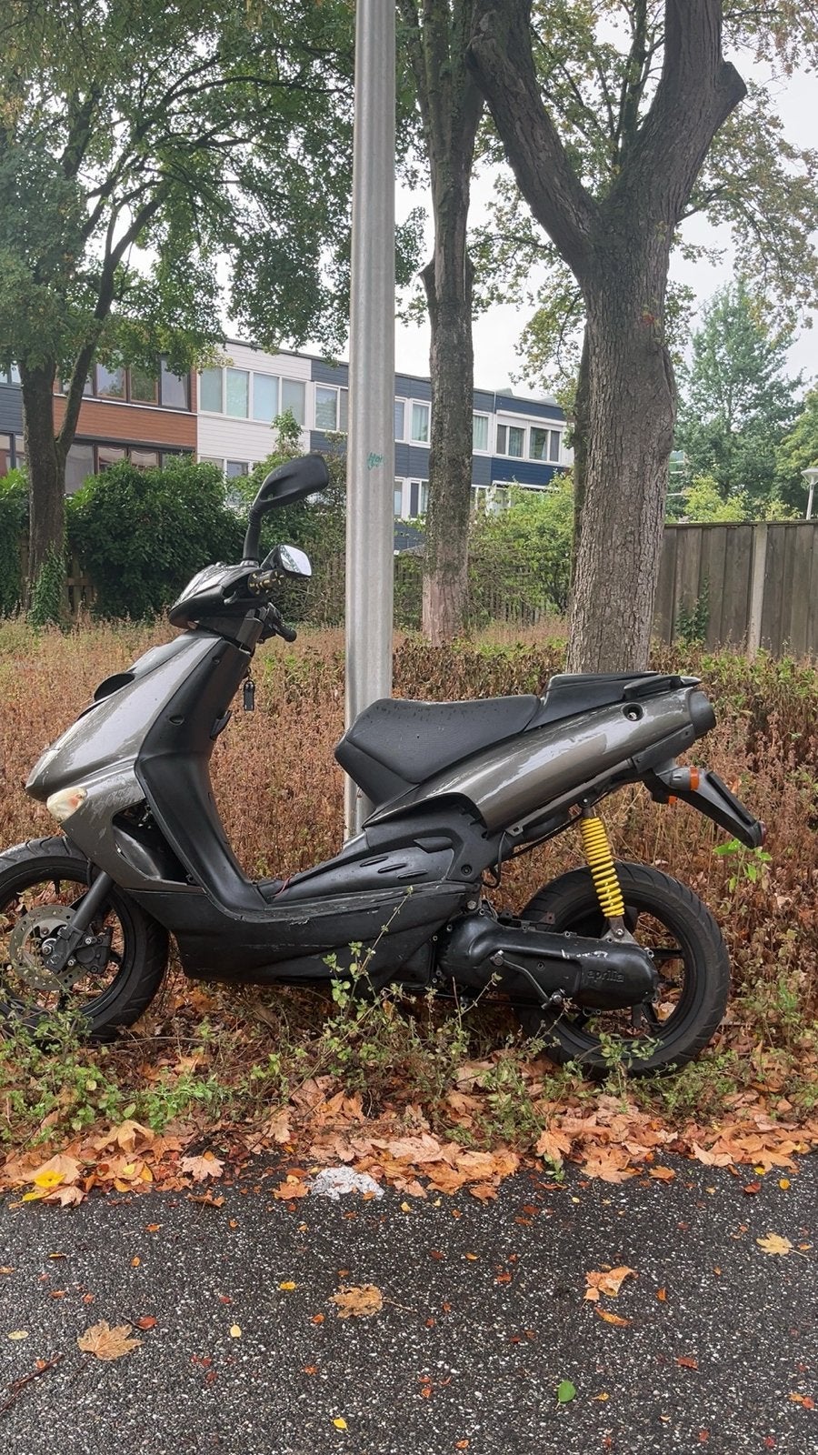 Aprilia SR50 Project met Minarelli Horizontaal Blok, Ophalen, Tweetakt, Gebruikt, Maximaal 45 km/u