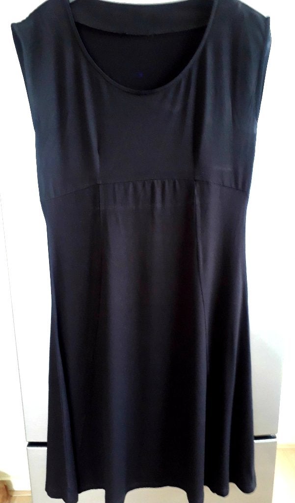 NIEUW Anna van Toor zwart mouwloos A lijn zomerjurkje maat M, Kleding | Dames, Jurken, Maat 38/40 (M), Anna van Toor, Zwart, Nieuw