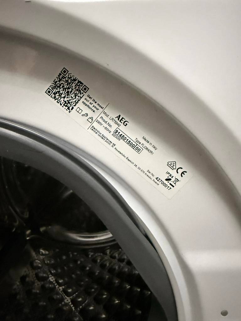 Goed werkende wasmachine (1 jaar oud) - Rubber los, Witgoed en Apparatuur, Wasmachines, Ophalen, 1200 tot 1600 toeren, 8 tot 10 kg