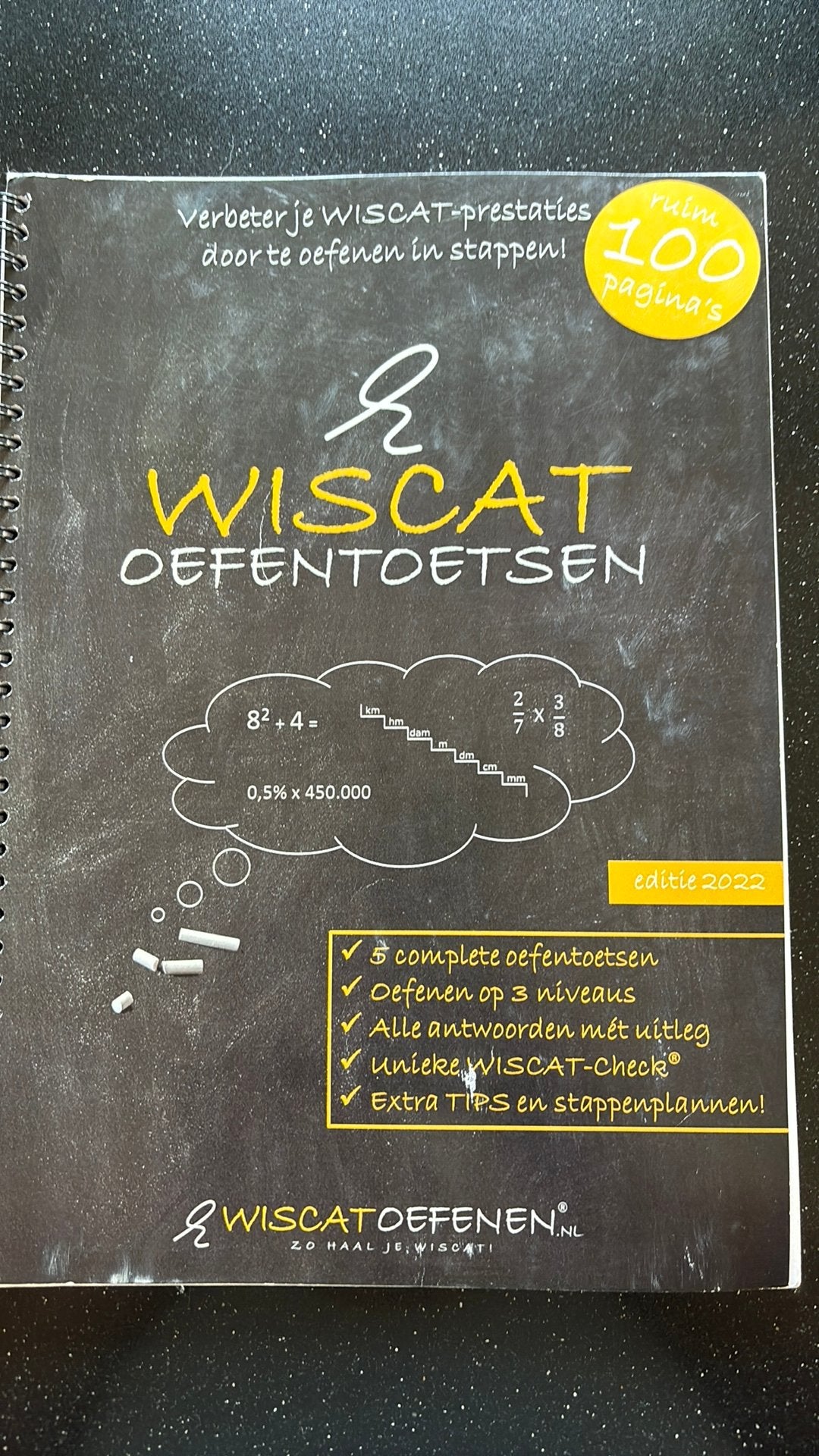 Wiscat oefentoetsen editie 2022, Ophalen of Verzenden, Beta, Zo goed als nieuw, HBO