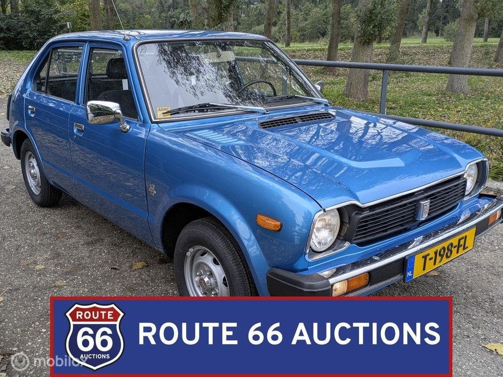 Honda Civic | 1979 | Route 66 Auctions, Auto's, Oldtimers, Bedrijf, Te koop, Honda, Benzine, Overige carrosserieën, Handgeschakeld