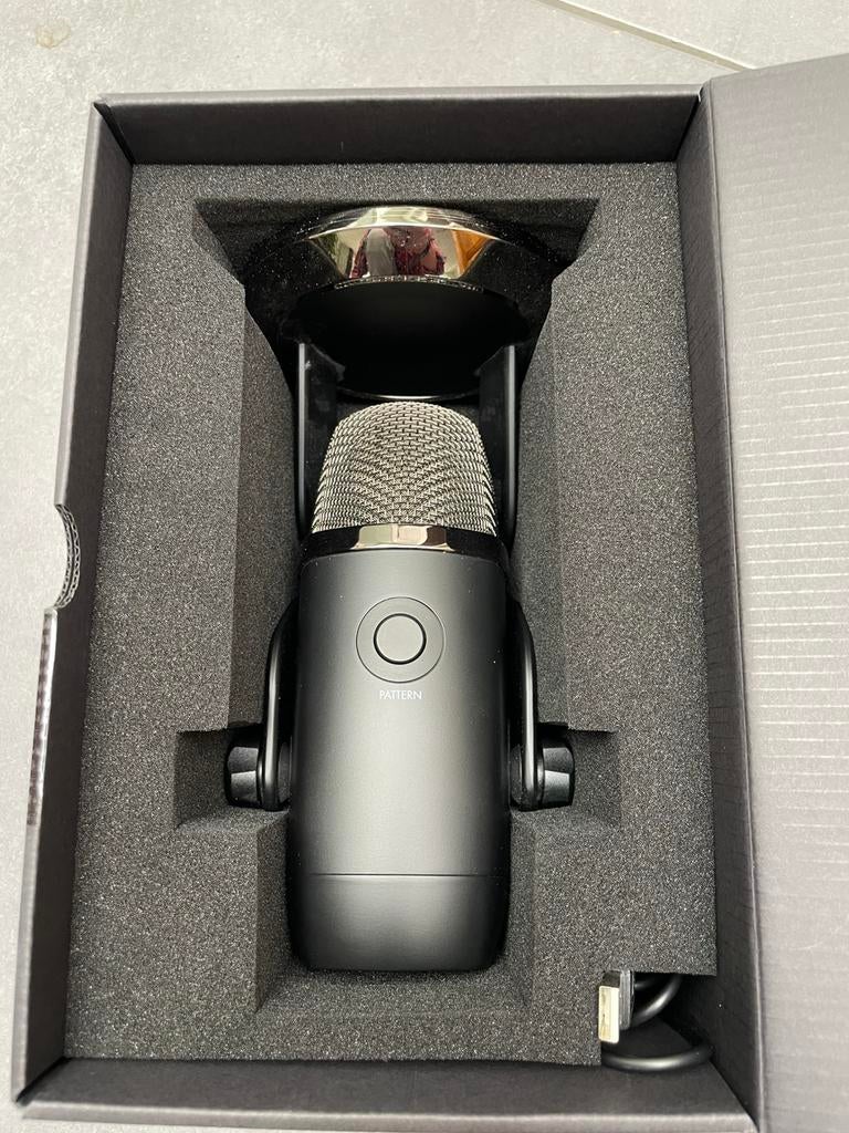 Blue Yeti X USB Microfoon – Nieuwstaat in doos, Muziek en Instrumenten, Microfoons, Ophalen of Verzenden, Zo goed als nieuw, Studiomicrofoon