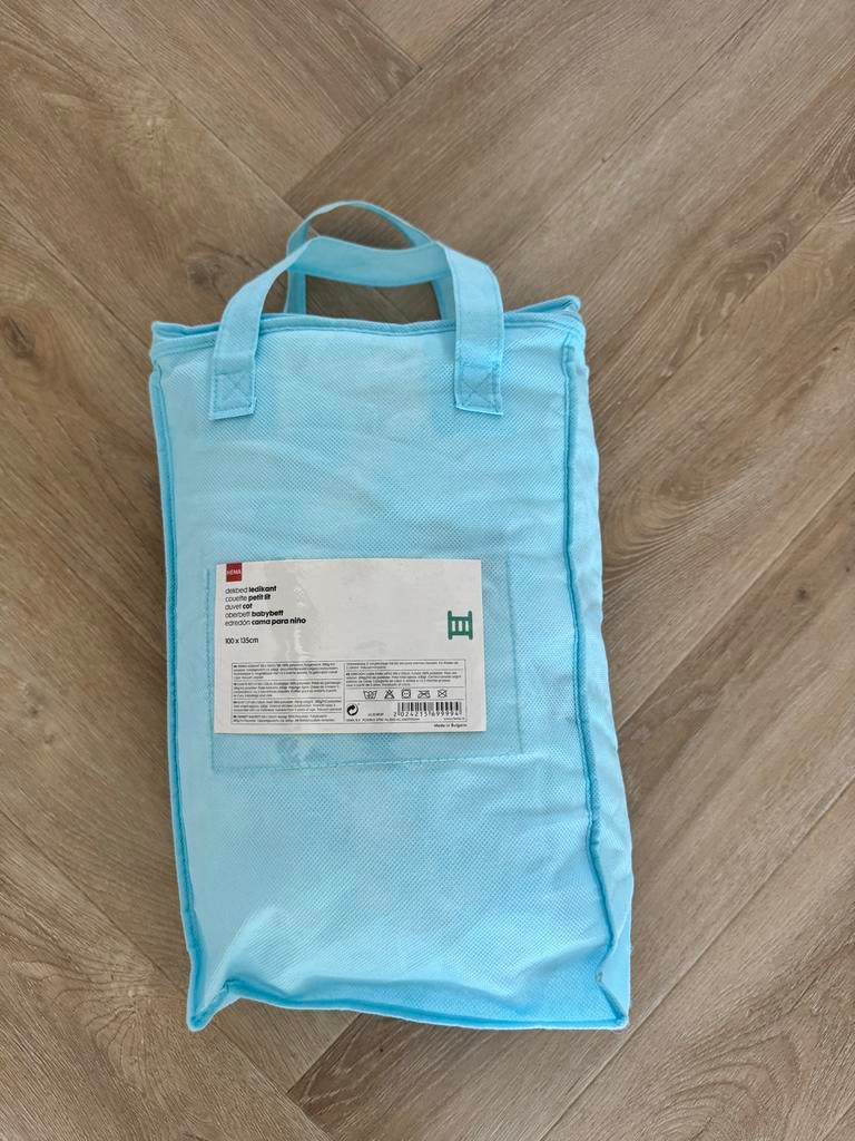 Hema Dekbed Ledikant 100x135 cm - Zo goed als nieuw, Kinderen en Baby's, Ophalen, Zo goed als nieuw, 100 cm of meer, Deken