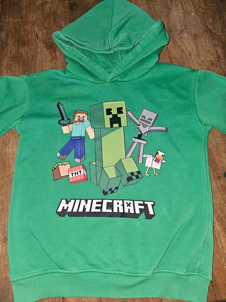 Minecraft Trui Maat 122/128, Gebruikt, Trui of Vest, Minecraft, Ophalen of Verzenden