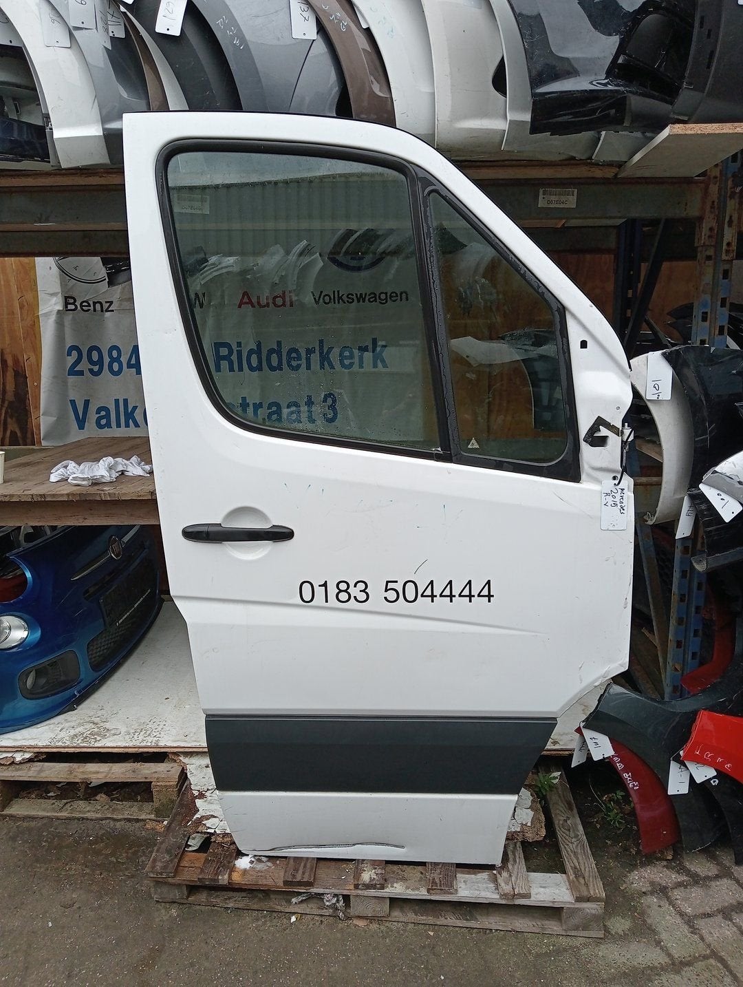 Mercedes Sprinter Rechts voor 2015, Gebruikt, -, Deur, Ophalen of Verzenden