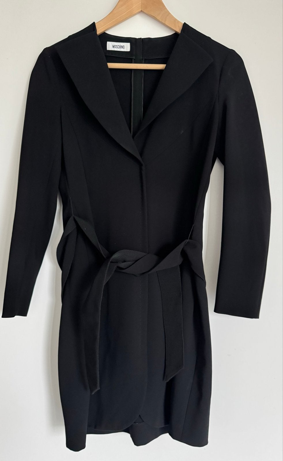 Moschino jurk, maat 36, zo goed als nieuw, Zwart, Ophalen of Verzenden, Zo goed als nieuw, Maat 36 (S)