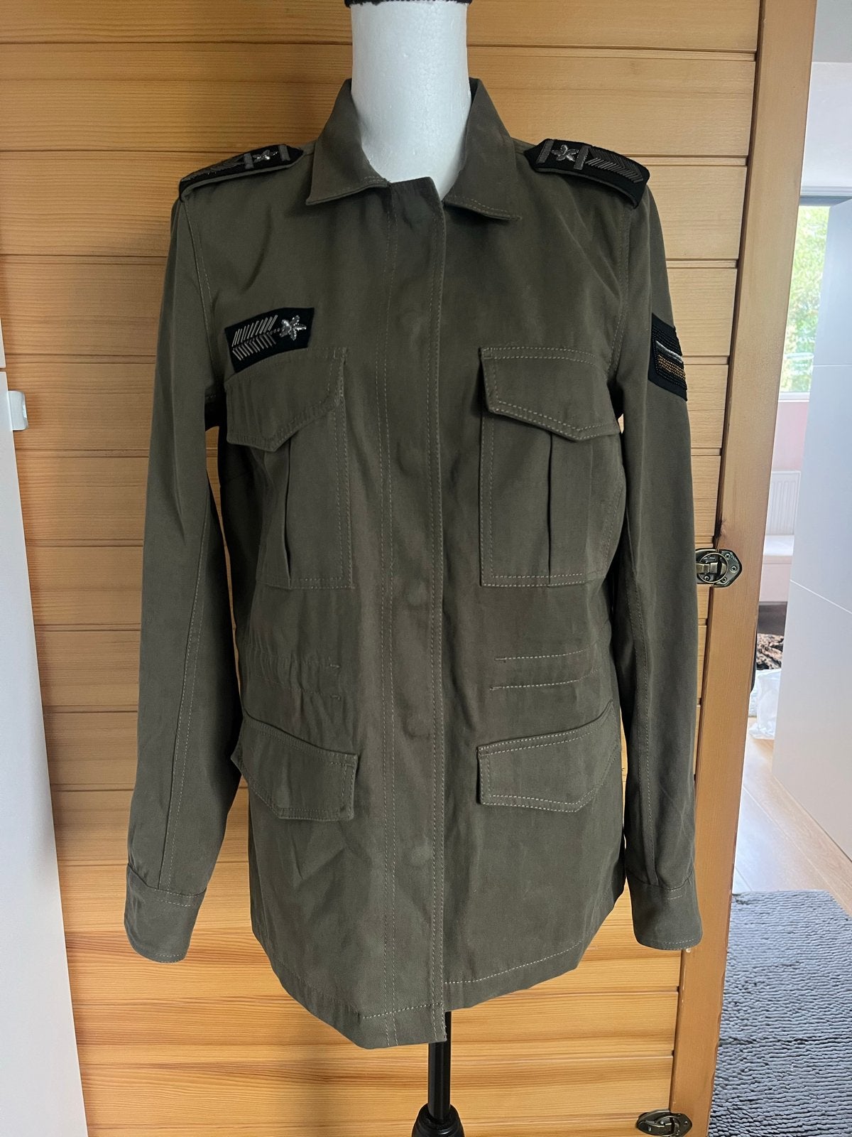 IKKS parka zo goed als nieuw maat S, Ophalen of Verzenden, Zo goed als nieuw, Maat 36 (S), Groen
