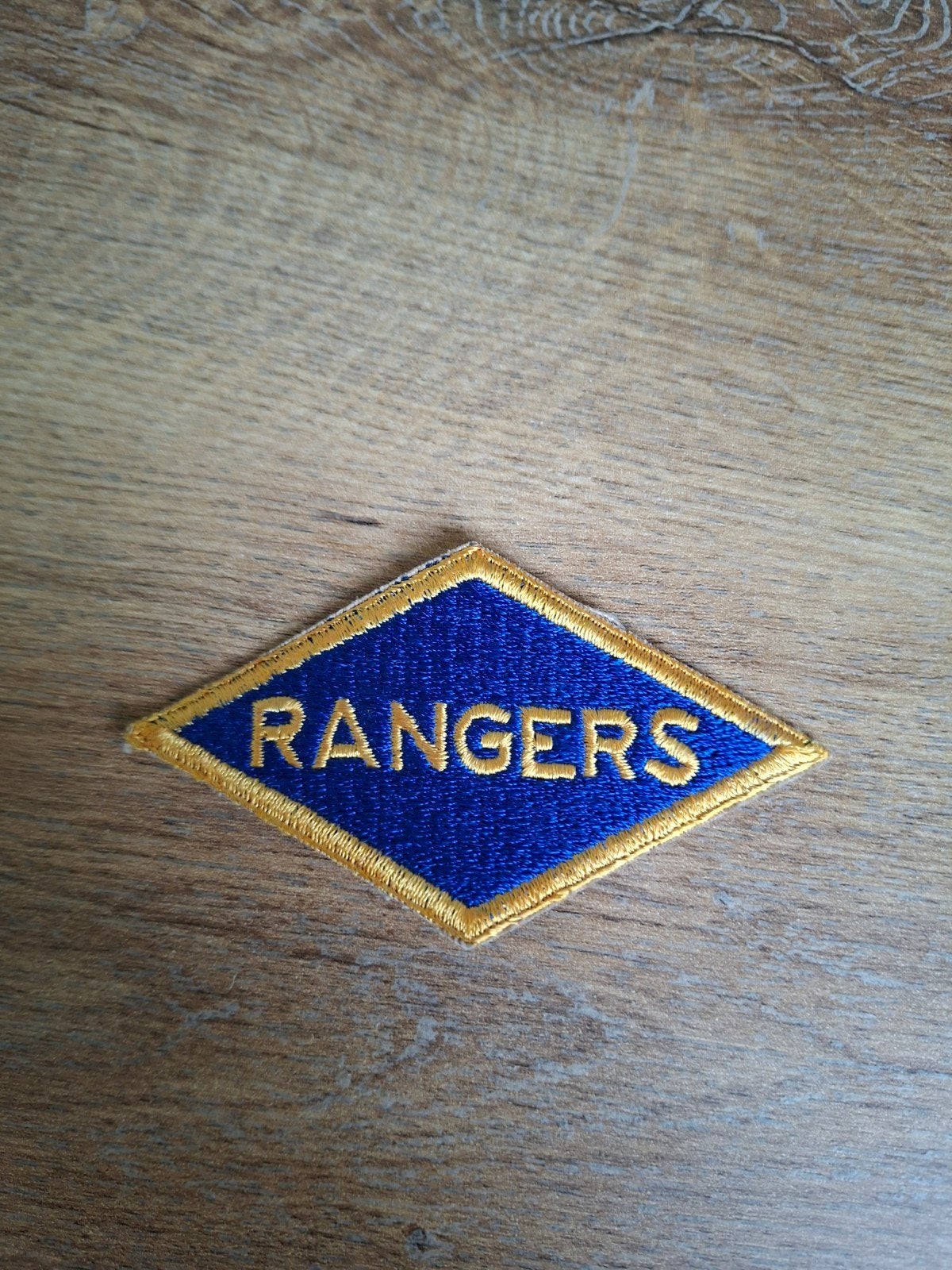 WW2 US rangers patch, Ophalen of Verzenden, Amerika, Embleem of Badge