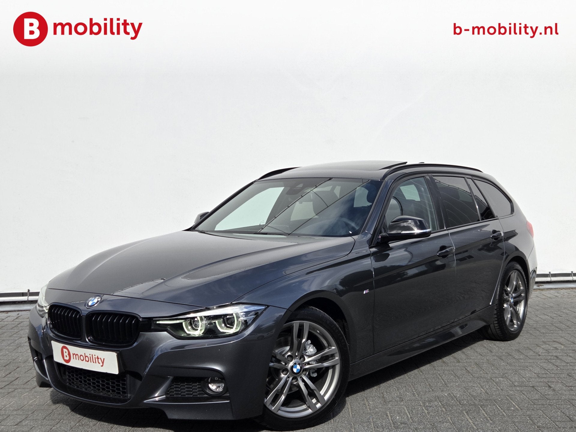 BMW 3 Serie Touring 320i High Executive M-Sport Trekhaak 180, Auto's, Automaat, 1998 cc, Achterwielaandrijving, 4 cilinders