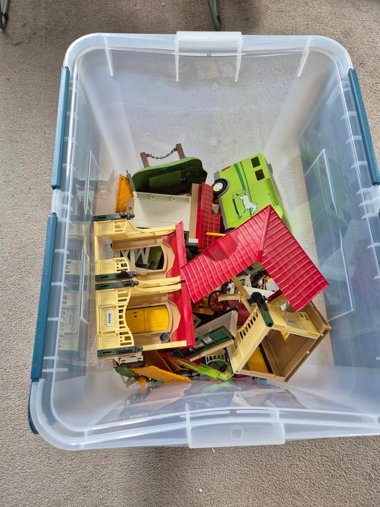 Diverse Playmobil paardenspullen en accessoires, Ophalen of Verzenden, Gebruikt, Los playmobil