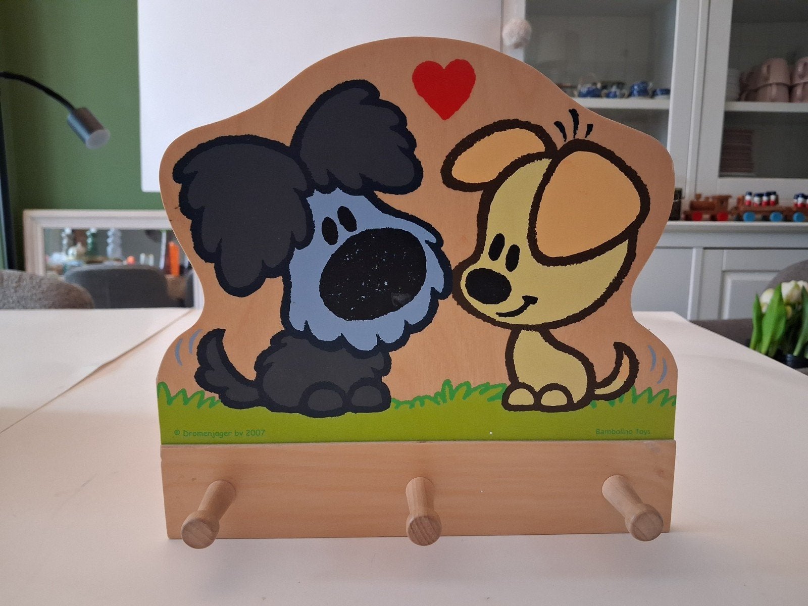 Leuke houten kinderkapstok, Gebruikt, Ophalen of Verzenden, Minder dan 100 cm, Kinderkapstok
