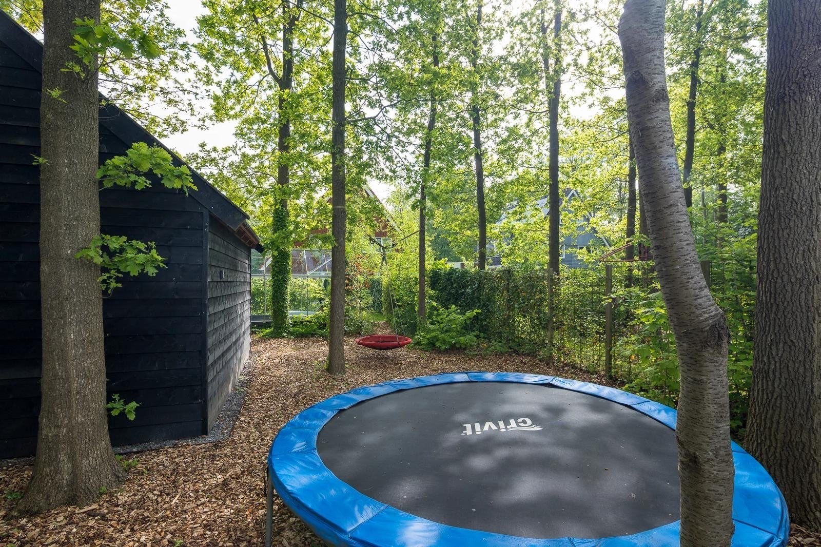 CRIVIT Trampoline Ø305 cm met ongebruikt veiligheidsnet, Ophalen, Gebruikt