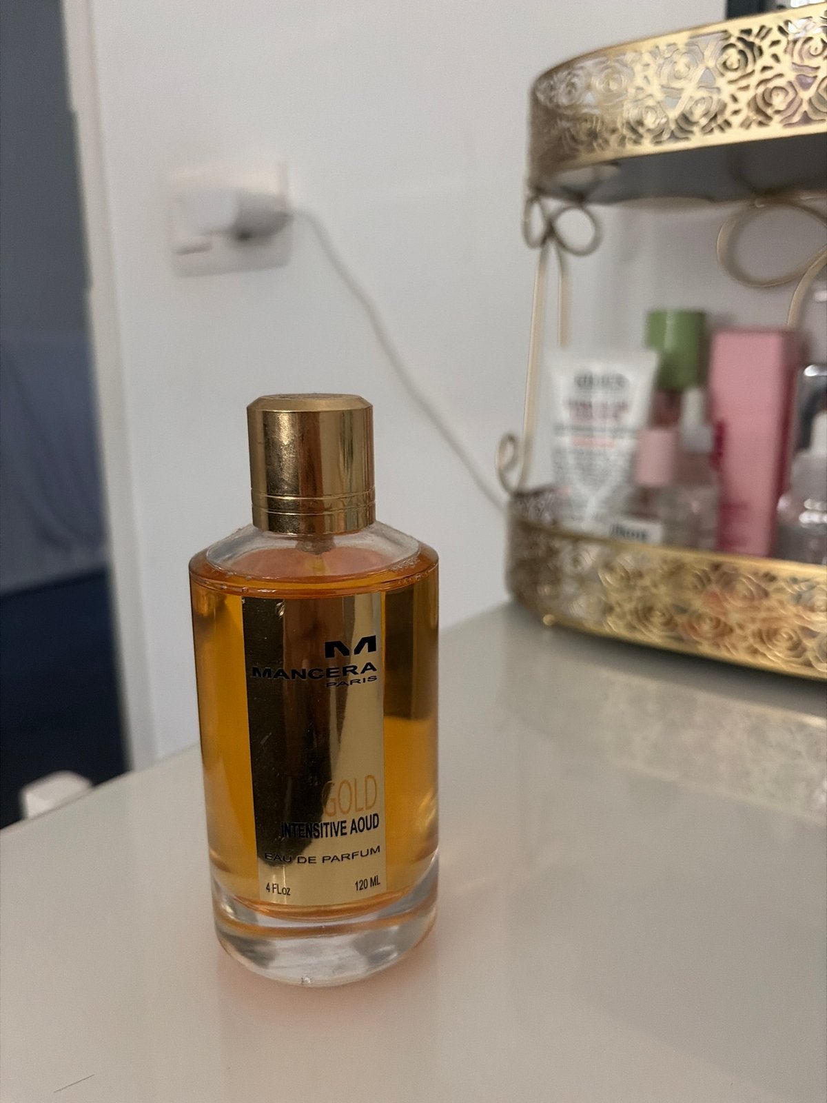 Mancera Gold Intensive Aoud Eau de Parfum 120ml, Ophalen of Verzenden, Zo goed als nieuw