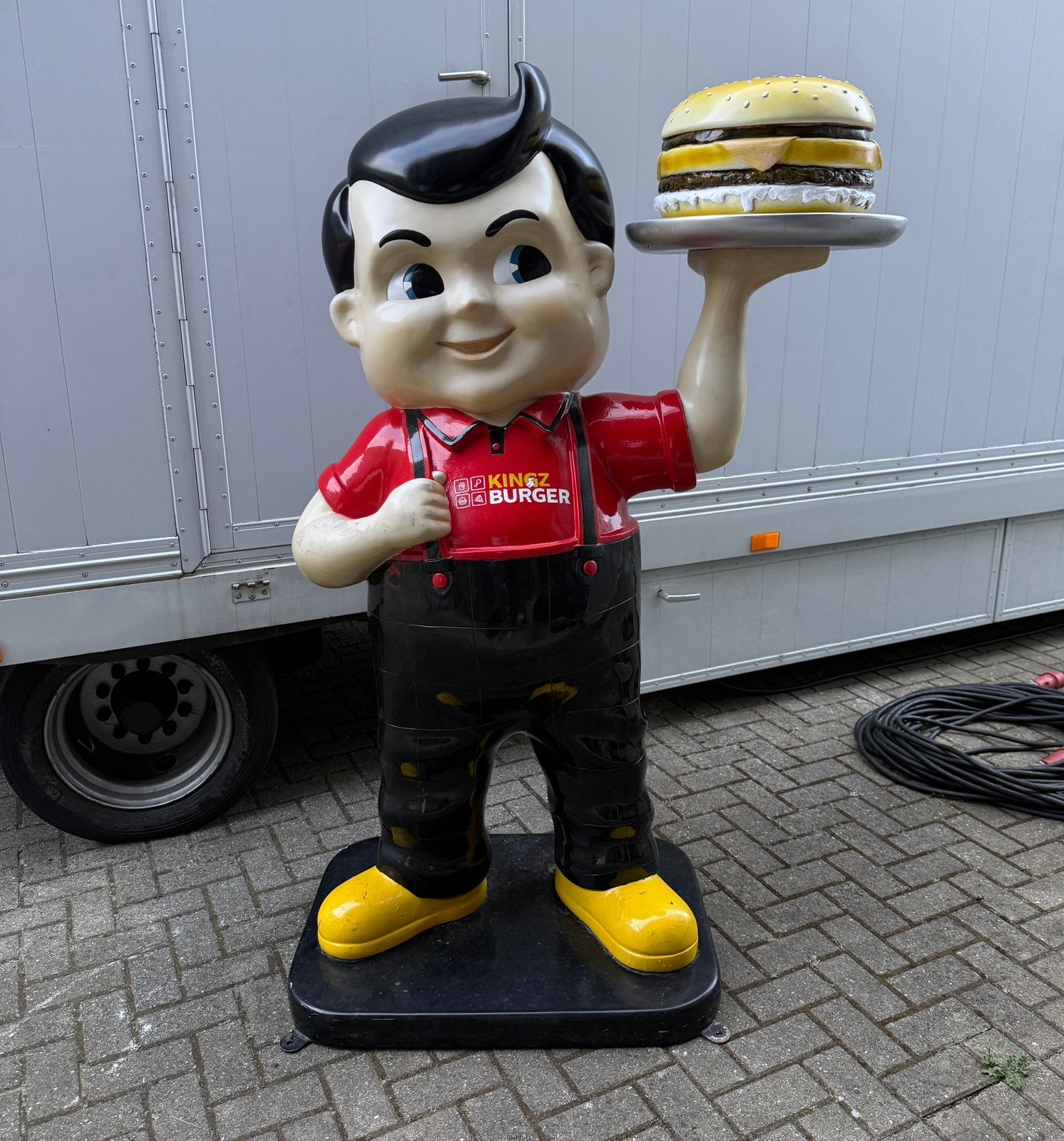 XXL Big Boy Hamburger Beeld 195 cm, Ophalen, Gebruikt, -, -
