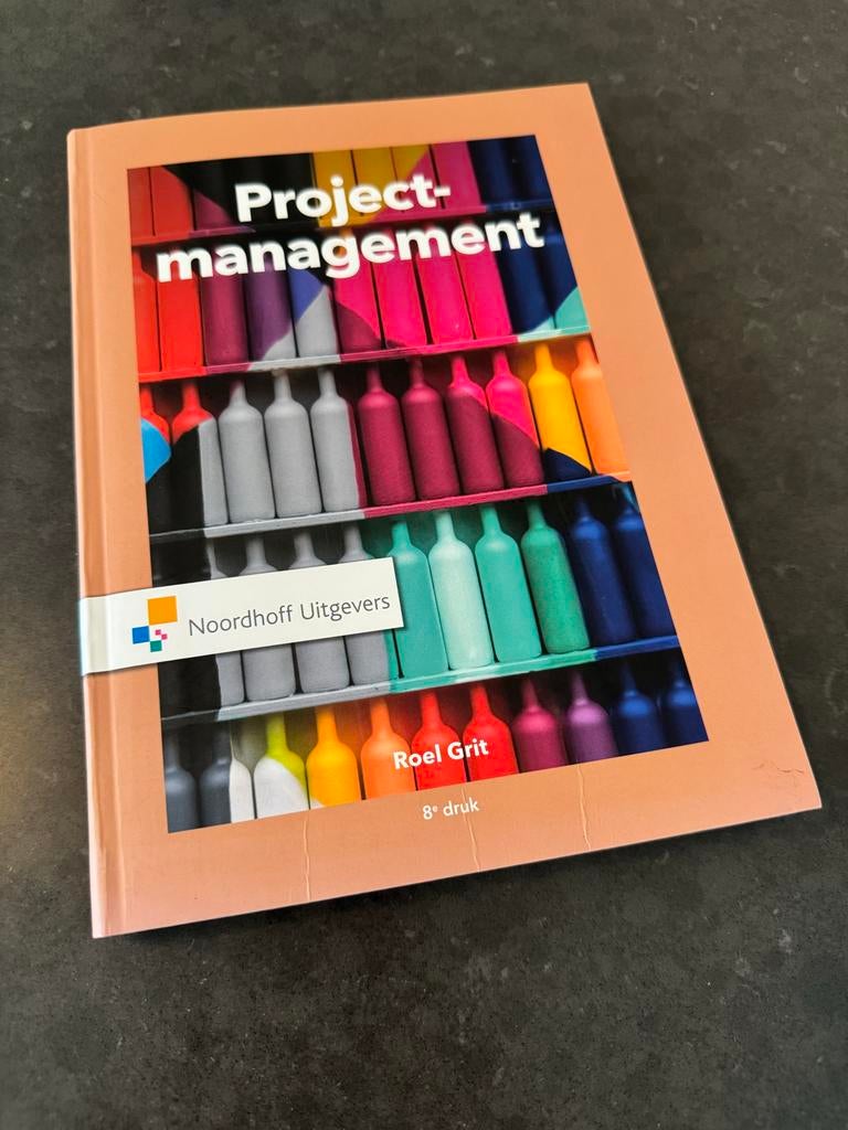 Projectmanagement - Roel Grit (8e druk), Ophalen of Verzenden, Gamma, Zo goed als nieuw, HBO