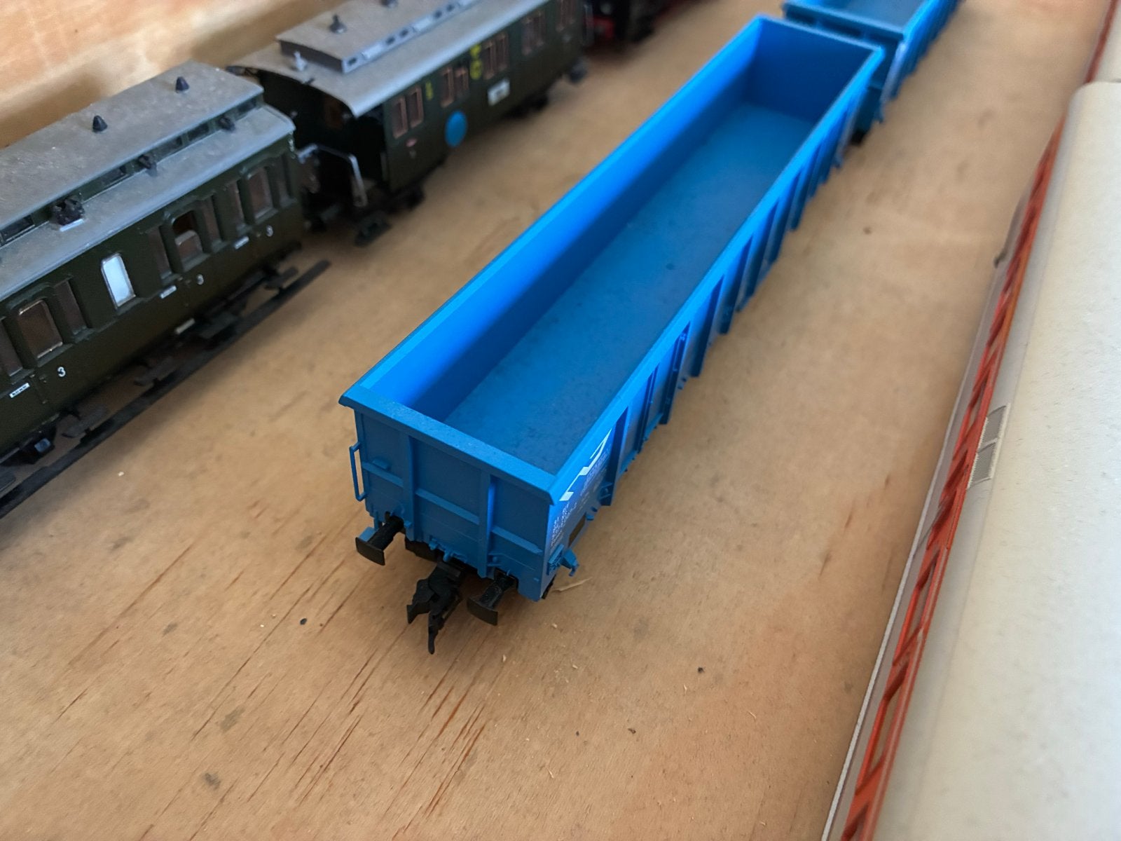 2x Fleischmann Eanos in OVP - Nieuwstaat, Gelijkstroom, Fleischmann, Wagon, Ophalen of Verzenden