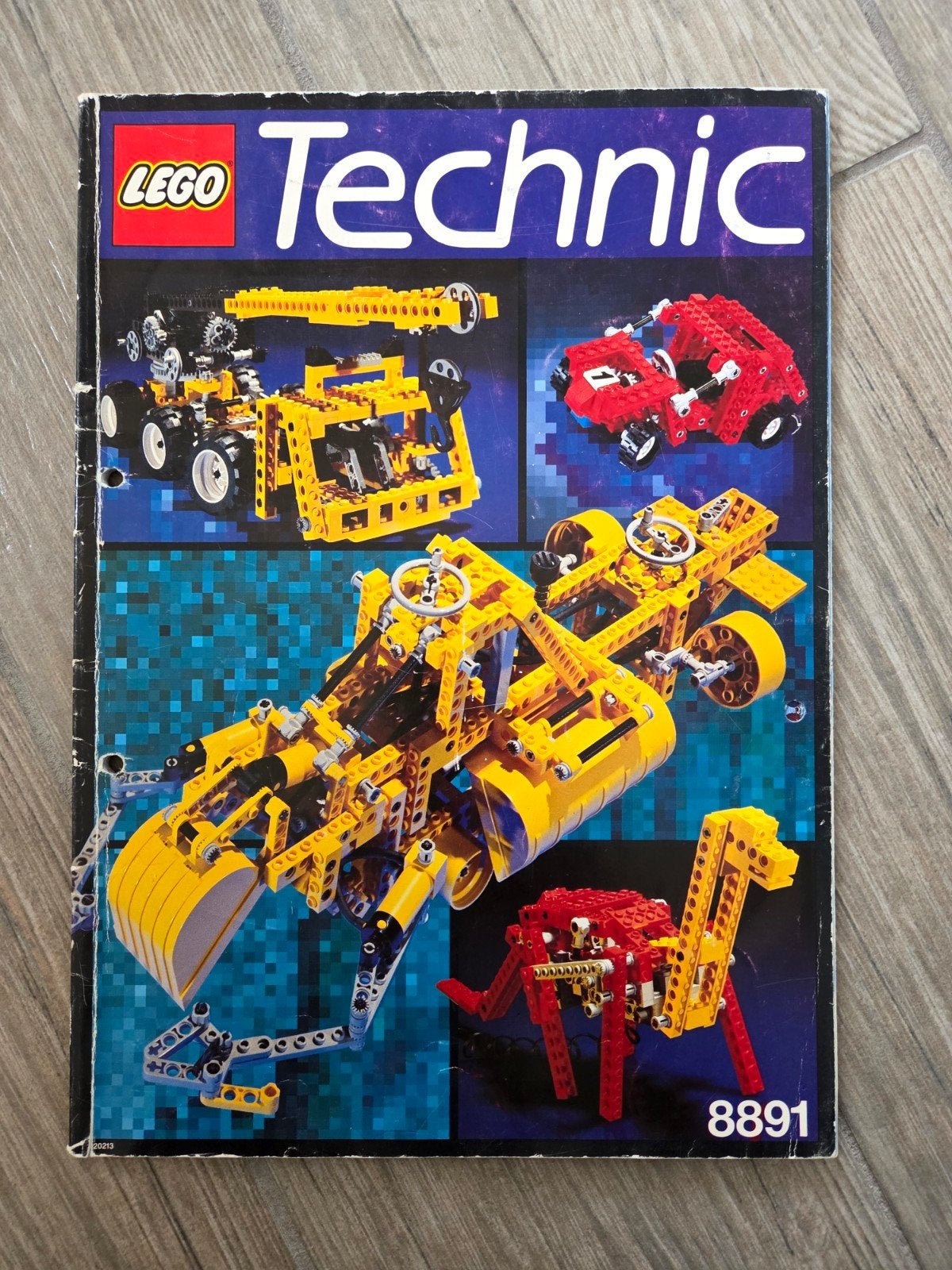Lego Technic 8891 Bouwinstructies Boekje