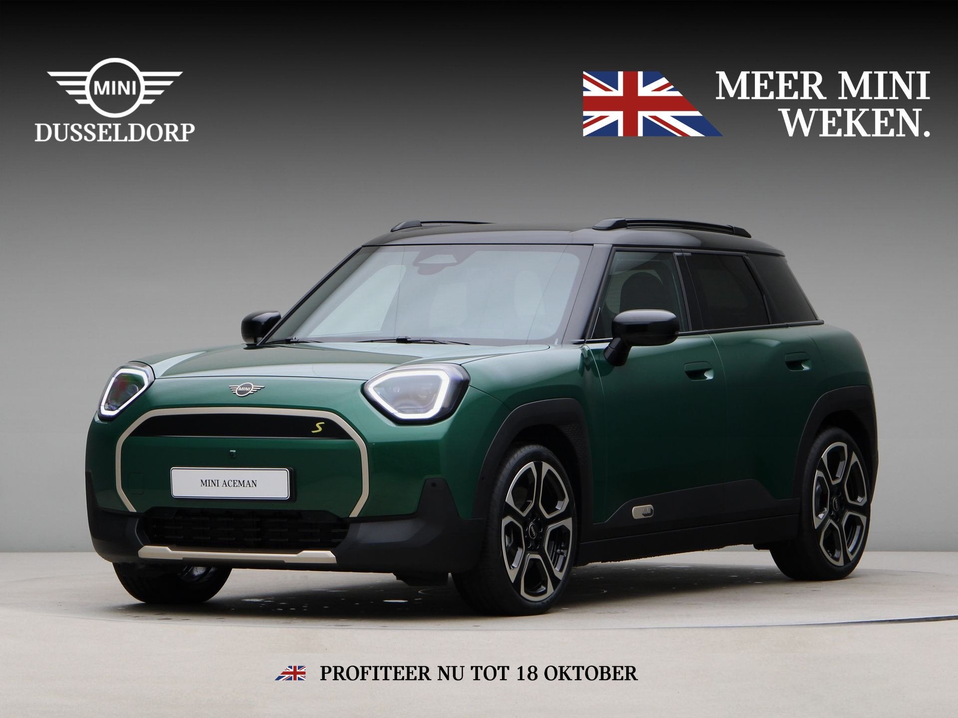 MINI Aceman SE Favoured Pakket L Accu conditie 100%, Auto's, Met garantie (alle), 393 km, SUV of Terreinwagen, 1 cilinders