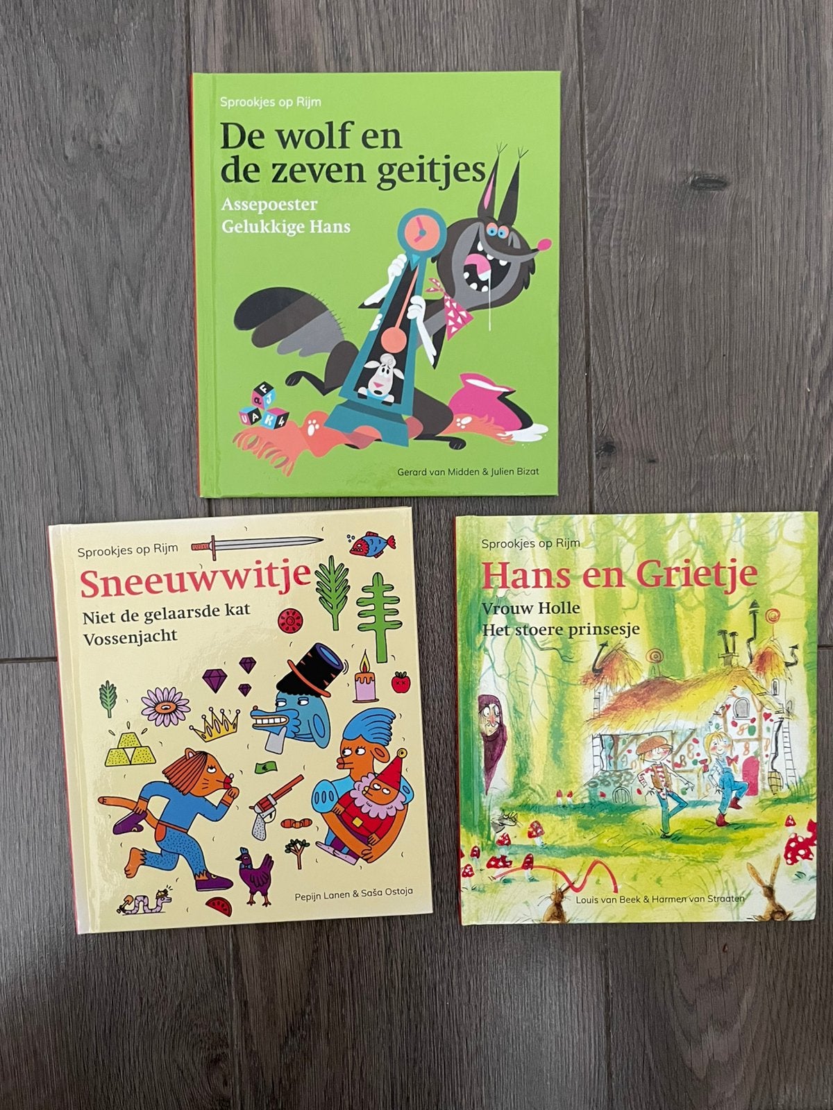 3x boek: sprookjes op rijm, Boeken, Ophalen of Verzenden, Zo goed als nieuw, Sprookjes