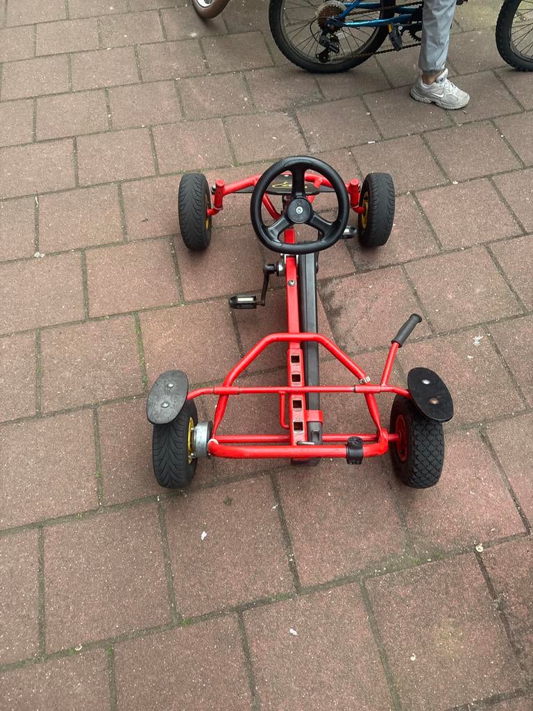 Rode skelter - werkt goed, zonder zadel, beetje roestig, Ophalen of Verzenden, Zo goed als nieuw, Overige merken