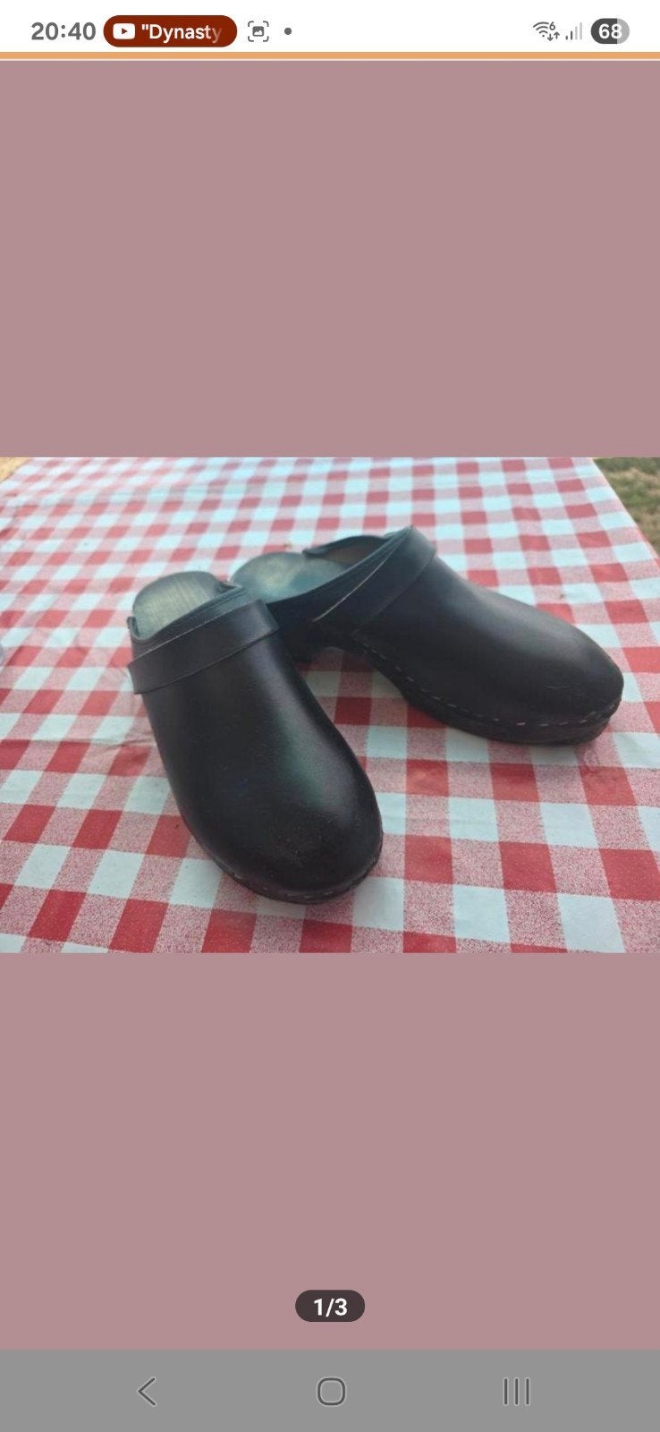 Zweedse klompen maat 39/40, Ophalen of Verzenden, Gedragen, Zwart, Werkschoenen
