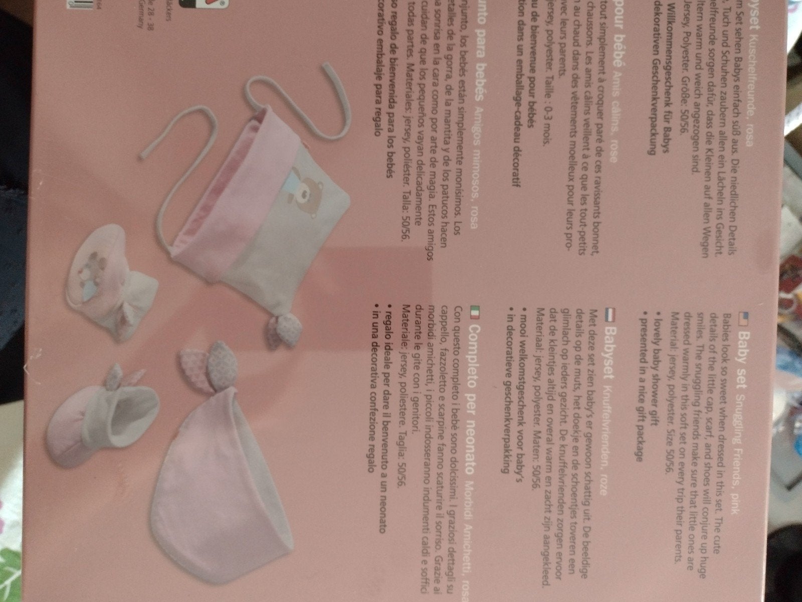 Restpartij HABA baby kado dozen blauw en roze 8stuks NIEUW, HABA, Overige typen, Nieuw, Ophalen of Verzenden