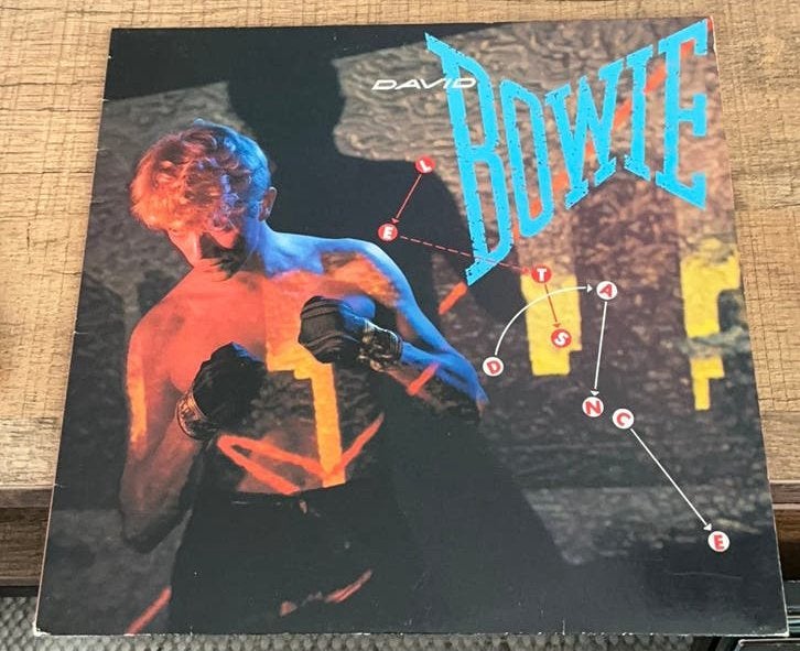 David Bowie, Let’s Dance, lp, vinyl, Cd's en Dvd's, Vinyl | Rock, Ophalen of Verzenden, Zo goed als nieuw, 12 inch, Poprock