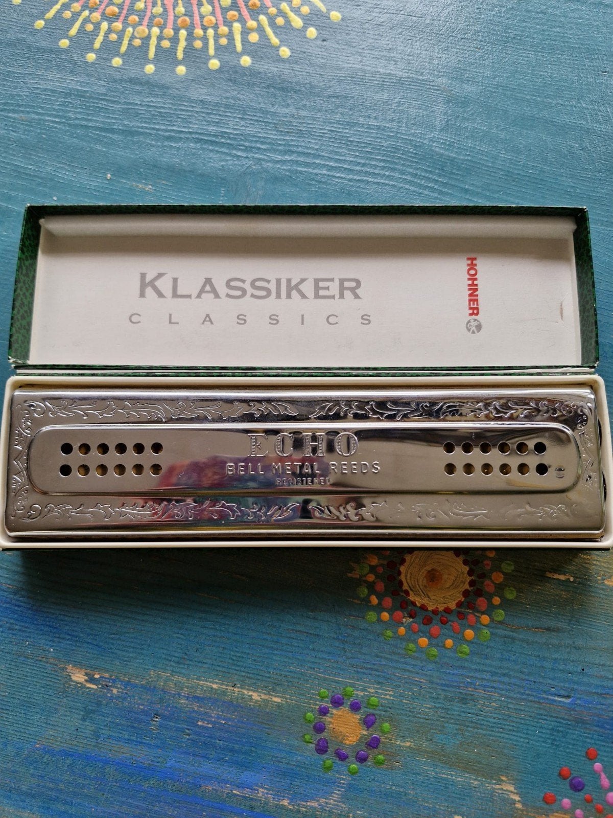 Hohner Echo Harp 120 mondharmonica - Zo goed als nieuw, Muziek en Instrumenten, Overige typen, Ophalen of Verzenden, Zo goed als nieuw