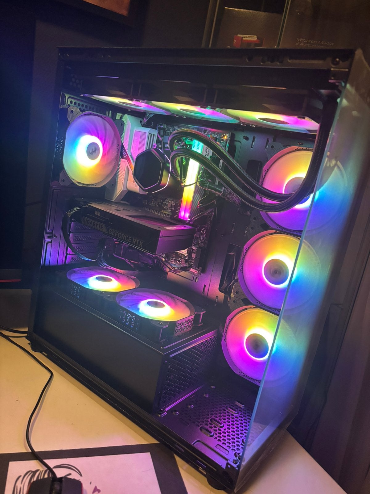 Gaming PC 2026 waterkoeling , intel ultra 7, RTX5060 !, Ophalen of Verzenden, Zo goed als nieuw, Gaming, SSD