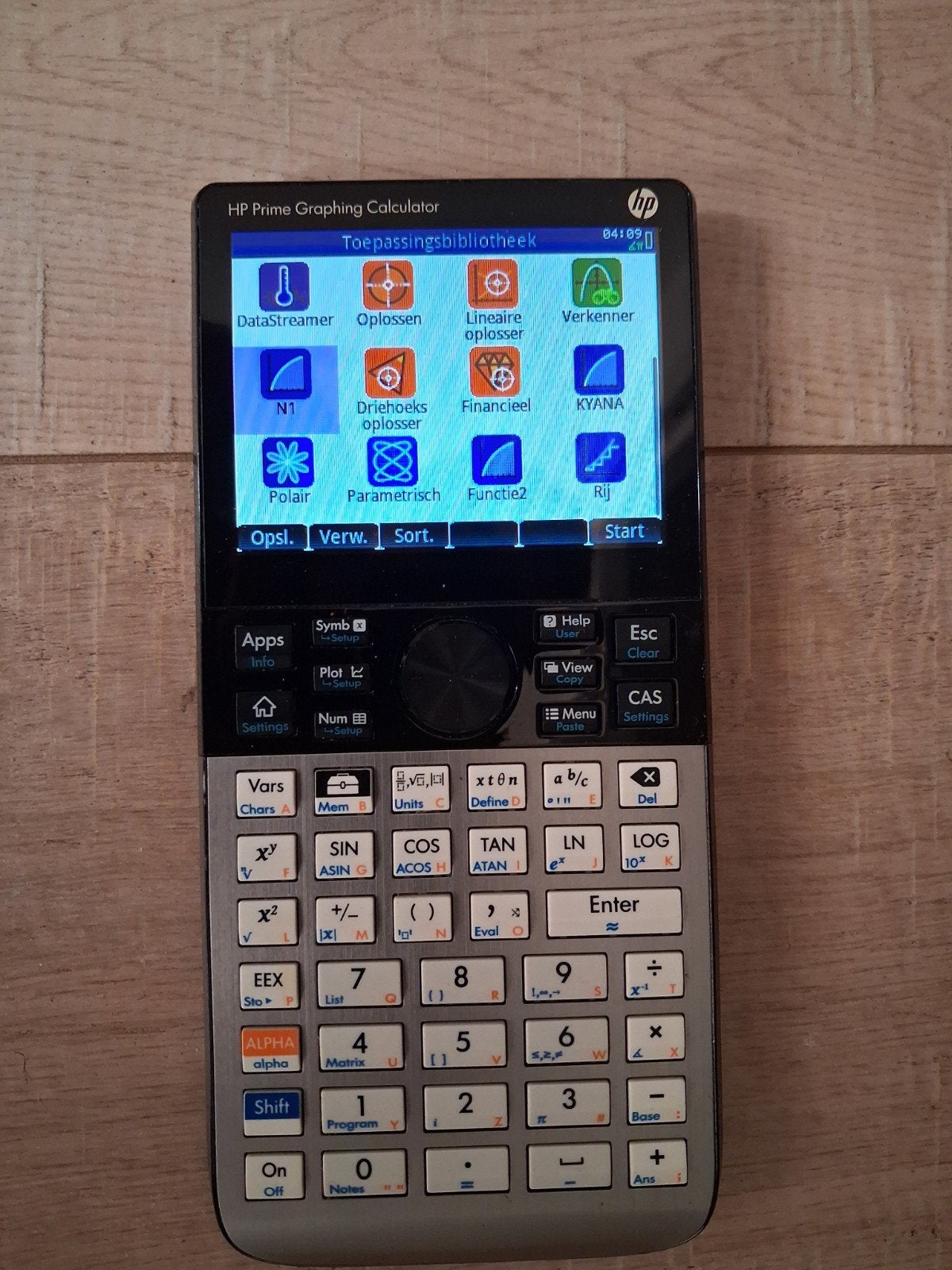 HP Prime Graphing Calcaulator, Ophalen