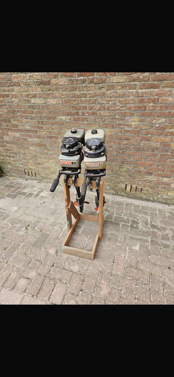 2x tomos 3pk buitenboordmotor opknappers, Watersport en Boten, Ophalen, Gebruikt, Motor en Techniek, Motorboot