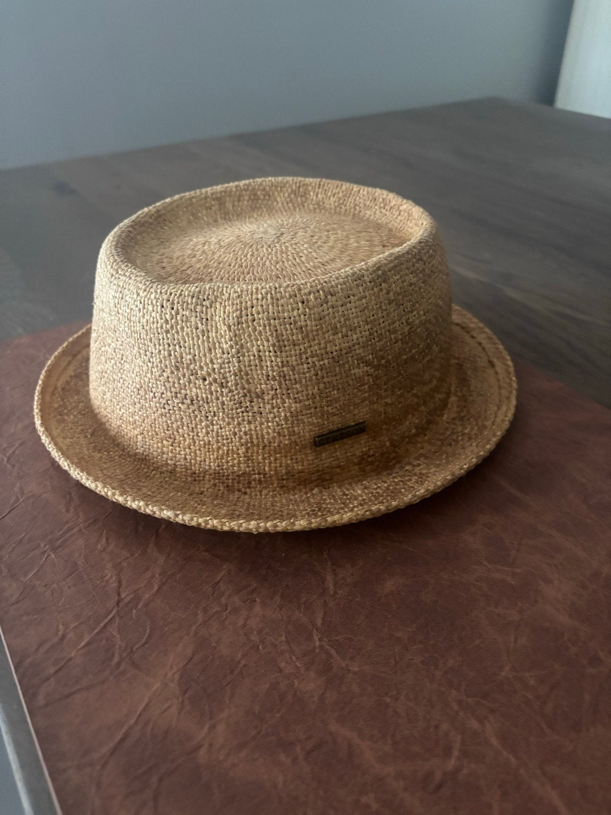 Stetson strooien hoed - Zo goed als nieuw maat Large, Ophalen of Verzenden, Zo goed als nieuw, 58 of 59 cm (L, 7¼ of ⅜ inch), Hoed