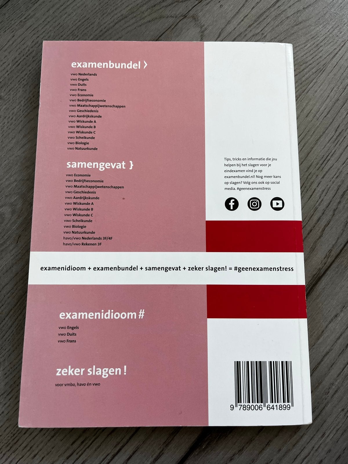 Samengevat vwo Economie - Examenvoorbereiding, Ophalen, Zo goed als nieuw, VWO, Economie